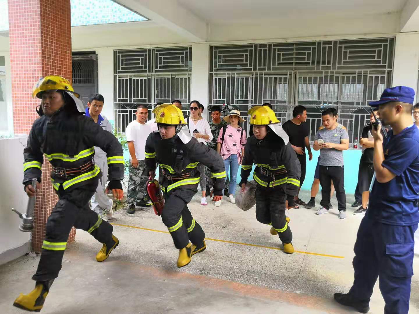 天台金恒德荣获天台县第五届职工消防技能大比武  “企业消防队团体第三名”